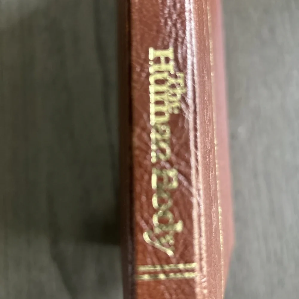 The Human Body The Heart The Living Pump Leather T Book Leather Bound Very Good
